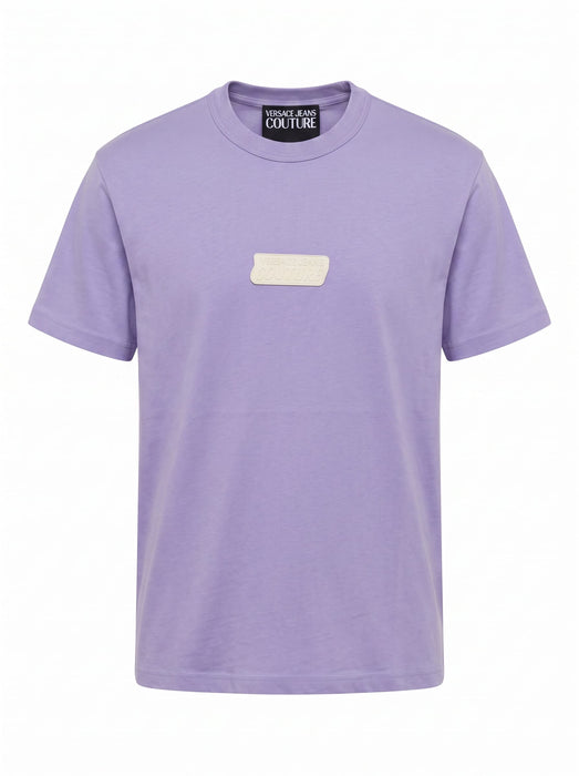 Versace Jeans Couture Lilac T-Shirt – Classic Signature  Logo-