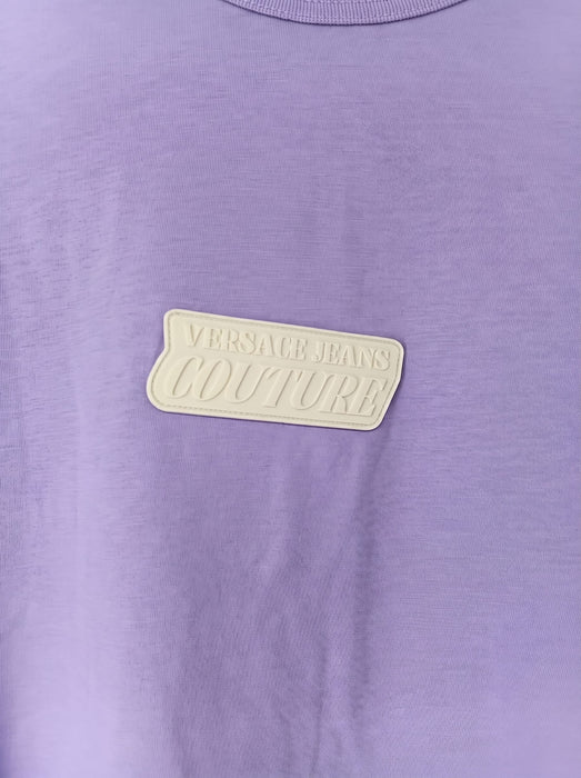 Versace Jeans Couture Lilac T-Shirt – Classic Signature  Logo-