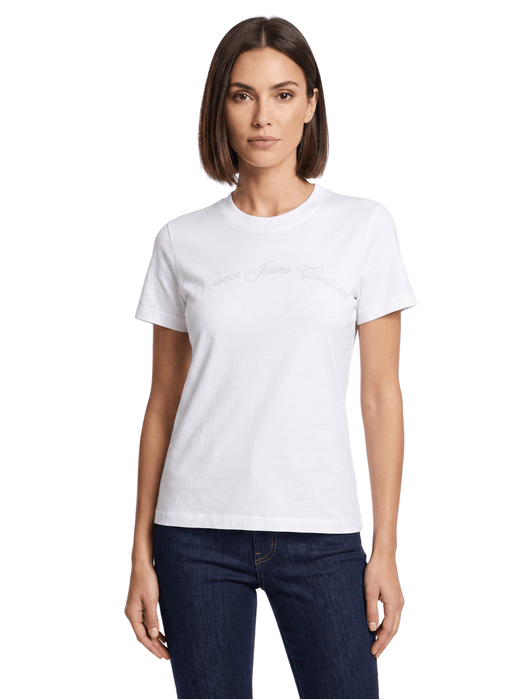 Versace Jeans Couture Classic Signature White T-Shirt -