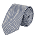Emporio Armani Silk Blue Squared 3in Tie – Made in Italy