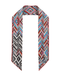 Missoni Multicolor Silk Classic Chevron Ribbon Scarf