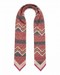 Missoni Pink Silk Classic Ribbon Scarf