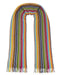 Missoni Multicolor Classic Zigzag Cotton Blend Scarf