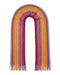 Missoni Bright Orange Hues Classic Zigzag Cotton Scarf