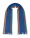 Missoni Cobalt Blue Classic Zigzag Cotton Scarf