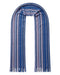 Missoni Bright Blue Classic Chevron Wool Blend Scarf