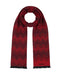 Missoni Red Classic Chevron Wool Scarf