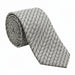 Emporio Armani Silk Gray Diagonal Stripe Tie - Made in Italy