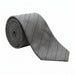 Emporio Armani Silk Gray Diagonal Stripe Tie - Made in Italy