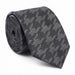 Emporio Armani Silk Navy Herringbone Pattern Tie - Made in Italy