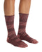 Missoni Burgundy  Mens Textured Melange Knit Crew Socks-L