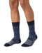 Missoni Navy Blue Mens Chevron Melange Crew Socks-