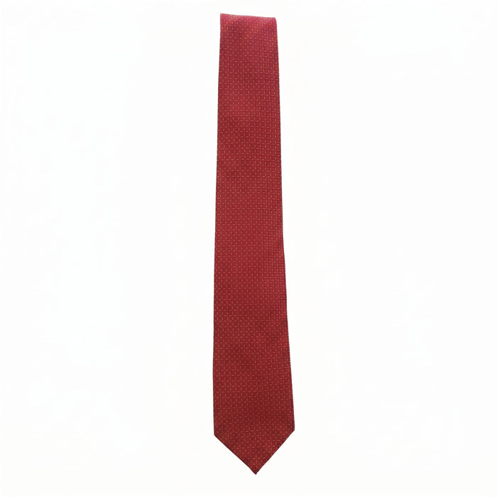 Emporio Armani Silk Blend Red Dot Tie - Made in Italy