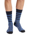 Missoni Blue  Mens Melange Stripe Crew Socks-S