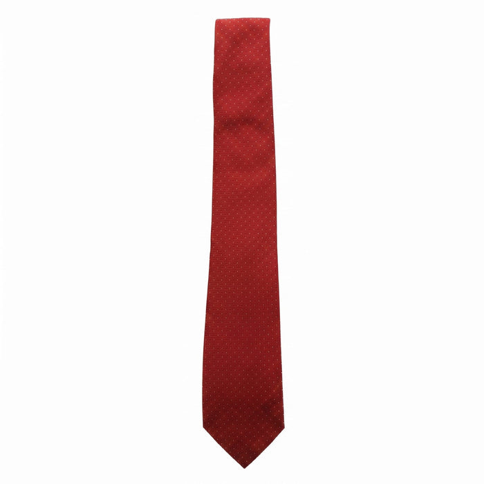Emporio Armani 100% Silk Red Dot Tie - Made in Italy