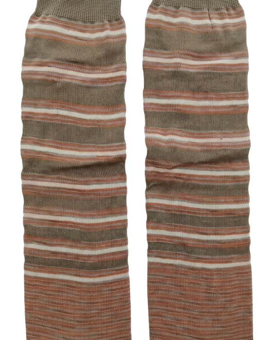 Missoni Camel Mens Pinstripe Knee High Dress Socks-