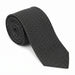 Emporio Armani 100% Silk Black Square Pattern Tie - Made in Italy