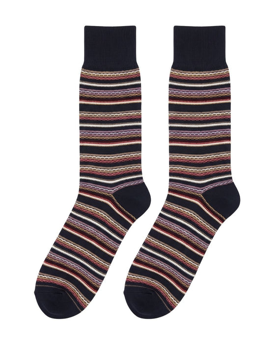 Missoni Black Mens Textured Stripe -M