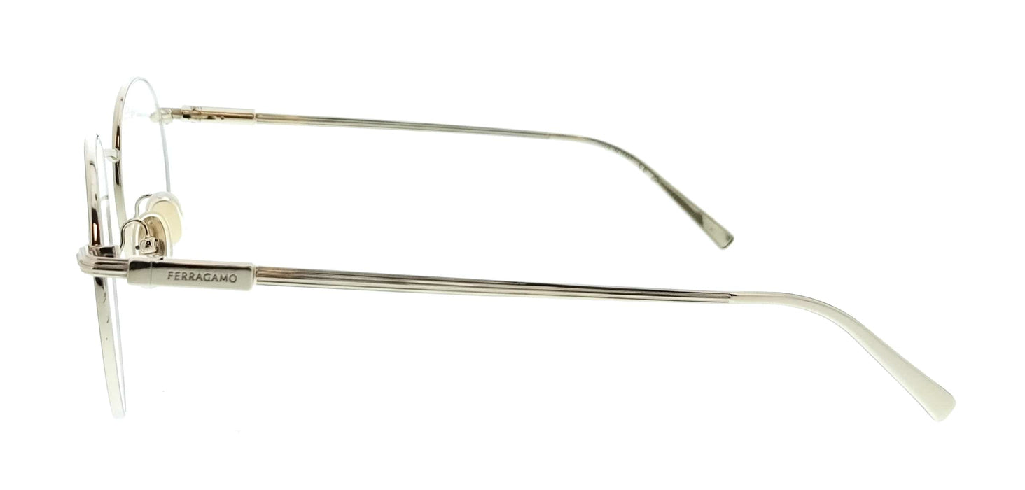 Salvatore Ferragamo SF2229 710 Round Gold Unisex Eyeglasses
