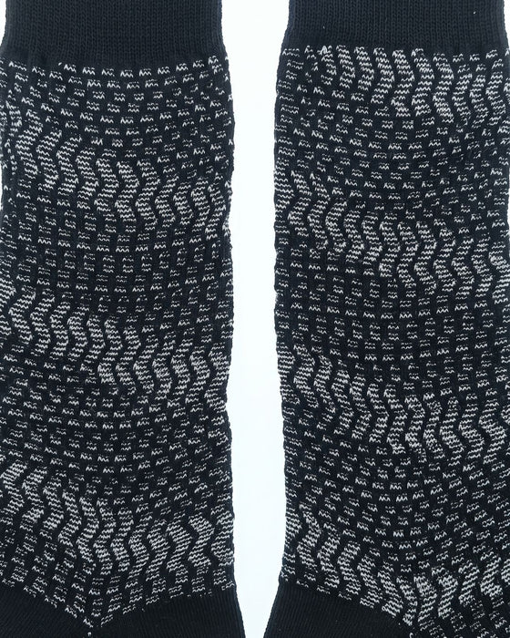 Missoni Black Mens Melange Crew Socks-L