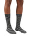 Missoni White Black Mens Textured Stripe Crew Socks -S