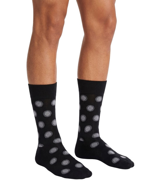 Missoni Black Grey Mens Dot Crew Socks-L