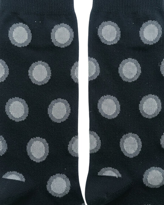 Missoni Black Grey Mens Dot Crew Socks-L