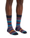 Missoni Multicolor Mens Classic Stripe Crew Socks-M