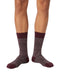 Missoni Plum Mens Stripe Ankle Socks-L