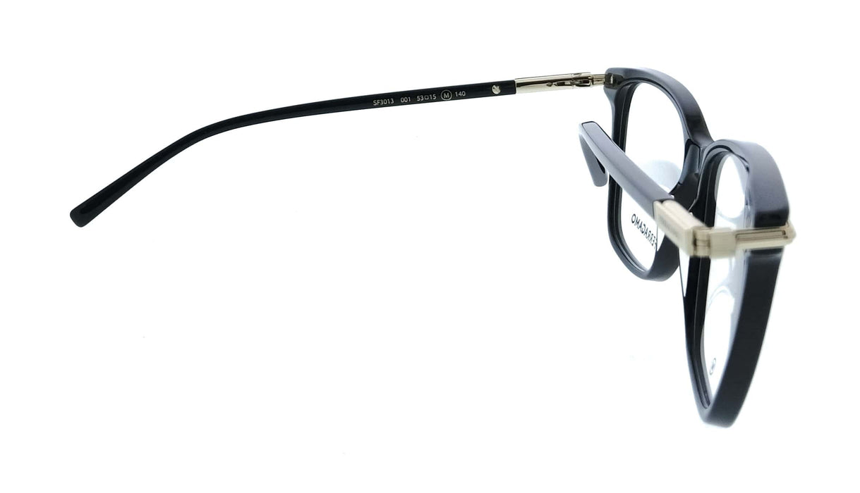 Salvatore Ferragamo SF3013 001 Cat Eye Black Women's Eyeglasses