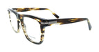 Salvatore Ferragamo SF3015 216 Rectangle Striped Brown Men's Eyeglasses