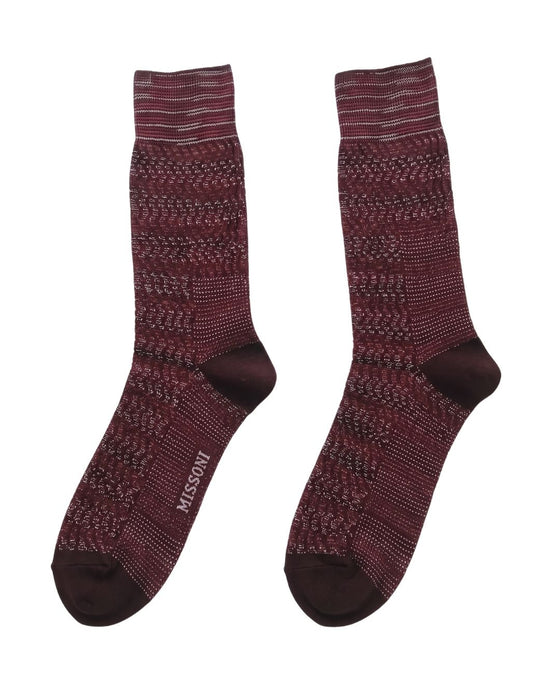 Missoni Plum  Mens Textured Melange-M