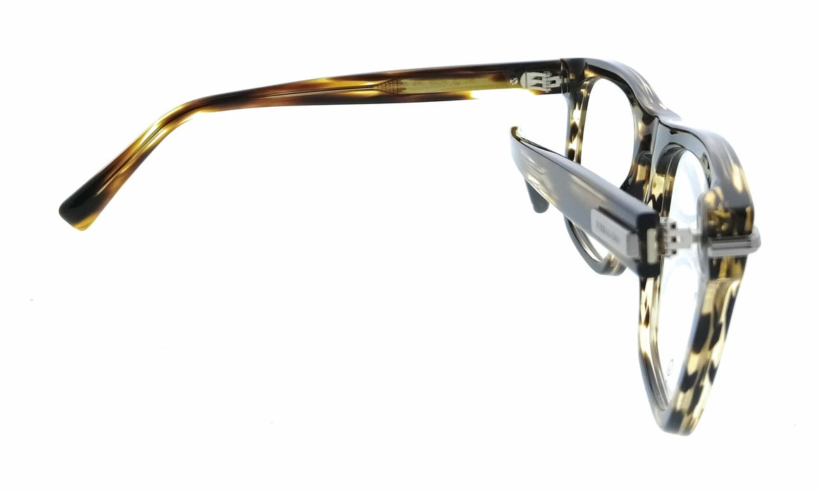 Salvatore Ferragamo SF3015 216 Rectangle Striped Brown Men's Eyeglasses