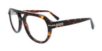 Salvatore Ferragamo SF3016 640 Round Red Tortoise Unisex Eyeglasses