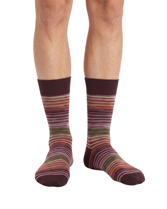 Missoni Multicolor Mens Stripe Crew Socks-M