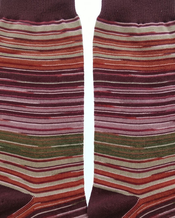 Missoni Multicolor Mens Stripe Crew Socks-M