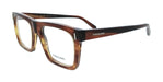 Salvatore Ferragamo SF3029 216 Rectangle Striped Brown Men's Eyeglasses