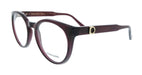 Salvatore Ferragamo SF3032E 612 Cat Eye Transparent Burgundy Women's Eyeglasses