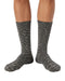 Missoni Grey  Mens Textured Ribbed Crew Socks-M