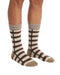 Missoni White Beige Mens Crew Socks-M