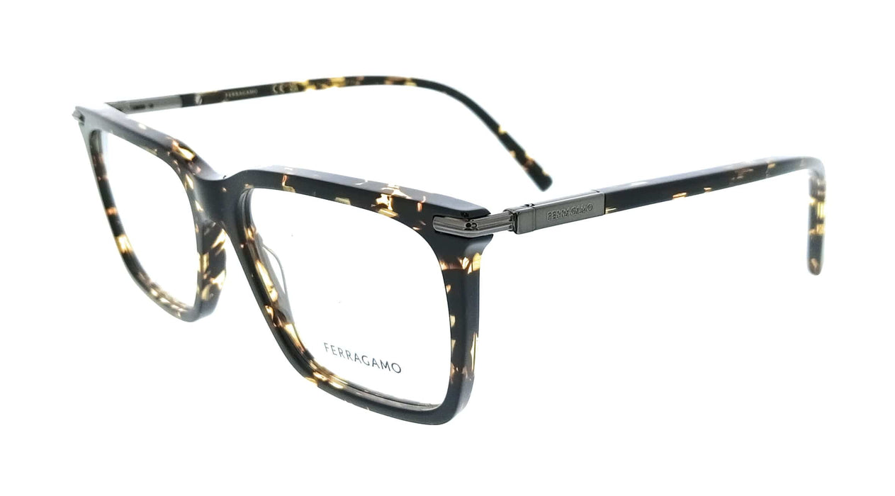 Salvatore Ferragamo SF3037 242 Rectangle Dark Tortoise Men's Eyeglasses
