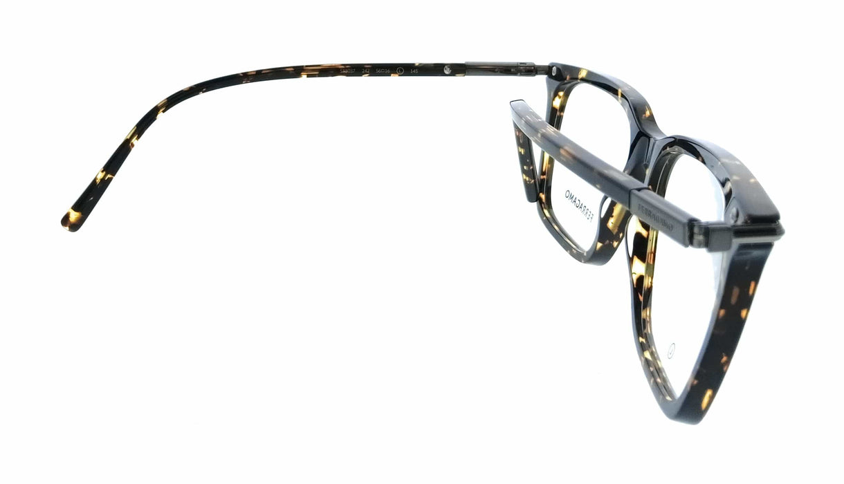 Salvatore Ferragamo SF3037 242 Rectangle Dark Tortoise Men's Eyeglasses