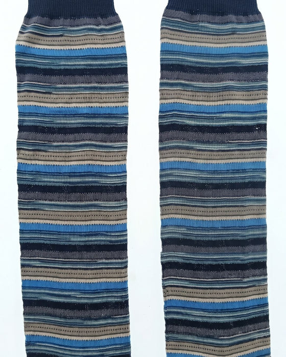Missoni Turquoise  Mens Classic Stripe Crew Socks-M
