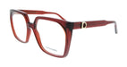 Salvatore Ferragamo SF3042E 612 Cat Eye Transparent Burgundy Women's Eyeglasses