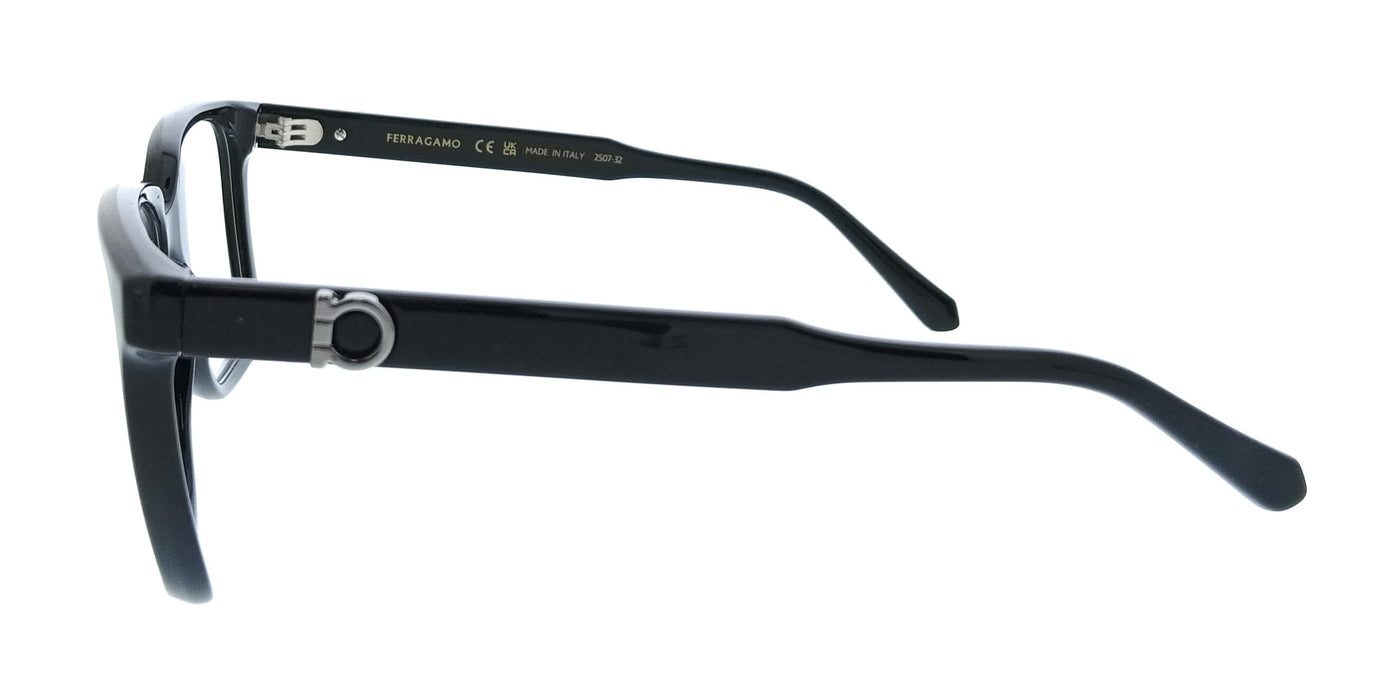 Salvatore Ferragamo SF3043E 001 Rectangle Black Men's Eyeglasses