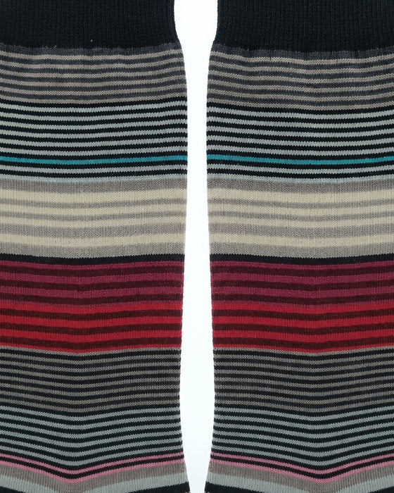 Missoni Red  Mens Classic Stripe Crew Socks-S