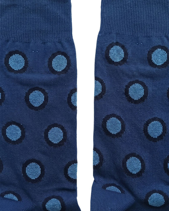 Missoni Teal Mens Dot Crew Socks-L