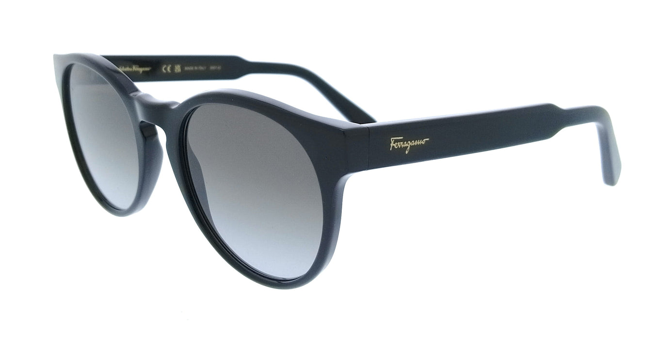 Salvatore Ferragamo SF1068S 001 Round Black Women's Sunglasses