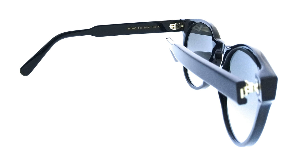 Salvatore Ferragamo SF1068S 001 Round Black Women's Sunglasses