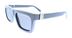 Salvatore Ferragamo SF2071S 452 Rectangle Azure Men's Sunglasses